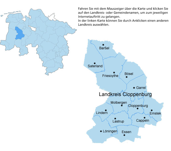 Landkreis Cloppenburg | Portal Niedersachsen