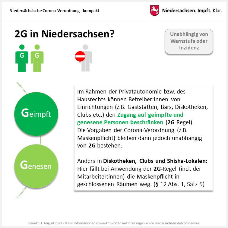 Information In English Portal Niedersachsen