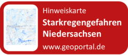 Link zur Niedersachsenkarte "Starkregengefahren"