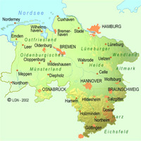 Niedersachsen-Karten | Portal Niedersachsen