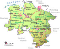 Niedersachsen-Karten | Portal Niedersachsen