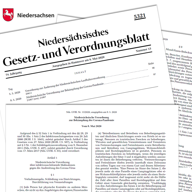 Vorschriften Der Landesregierung Portal Niedersachsen