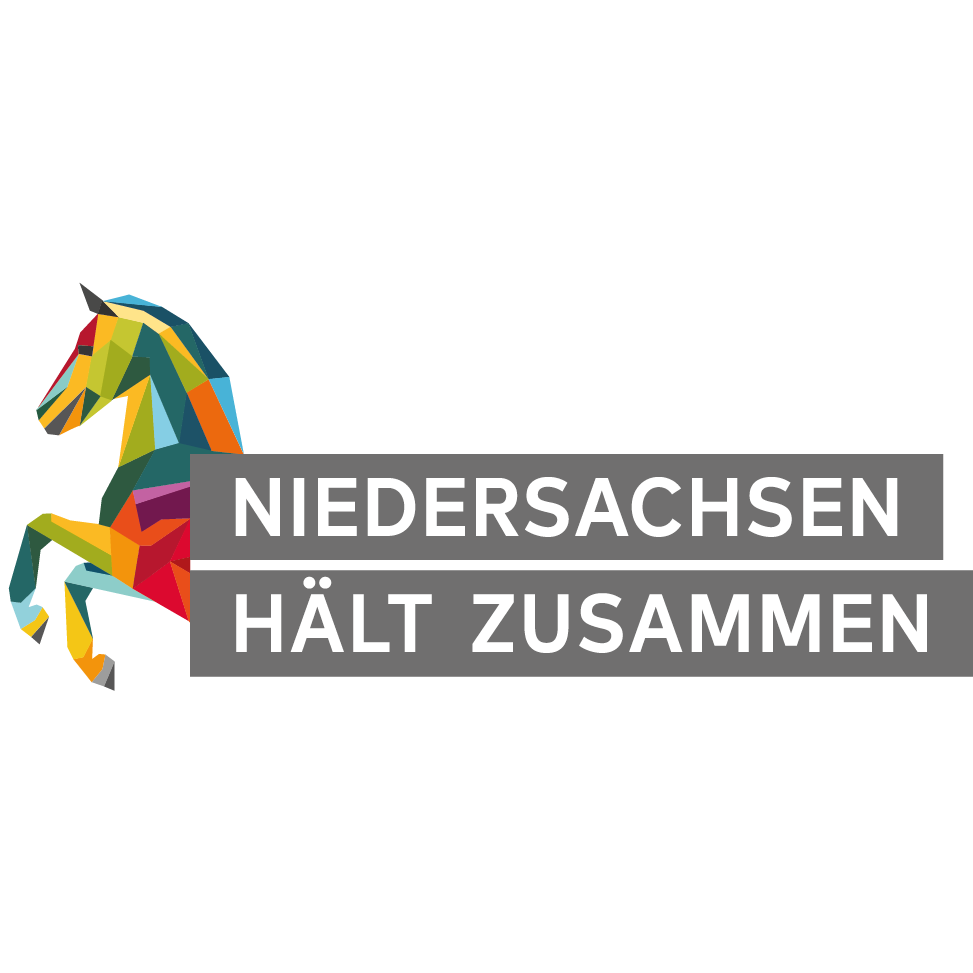 Logo/Wort-Bild-Marke des Bündnis „Niedersachsen hält zusammen“